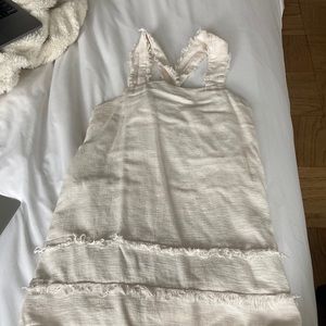 Such a cute white dress